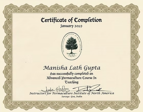 Certificate 1